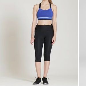 GapFit Sculpt Compression Black Cropped Leggings